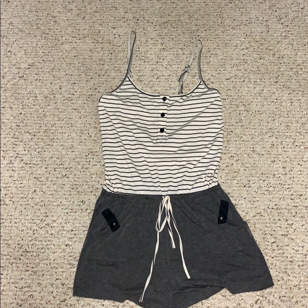 Striped Romper